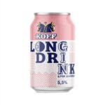 KOFF Long Drink PINK Grapefruit 5.5% 24x0.33 L