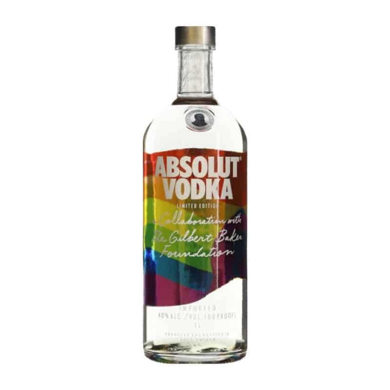 Absolut Vodka Rainbow 40% 1LAlkoholin tilaaminen verkosta.