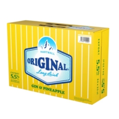 Hartwall PINEAPPLE Original Long Drink 5.5% 24x0.33 l